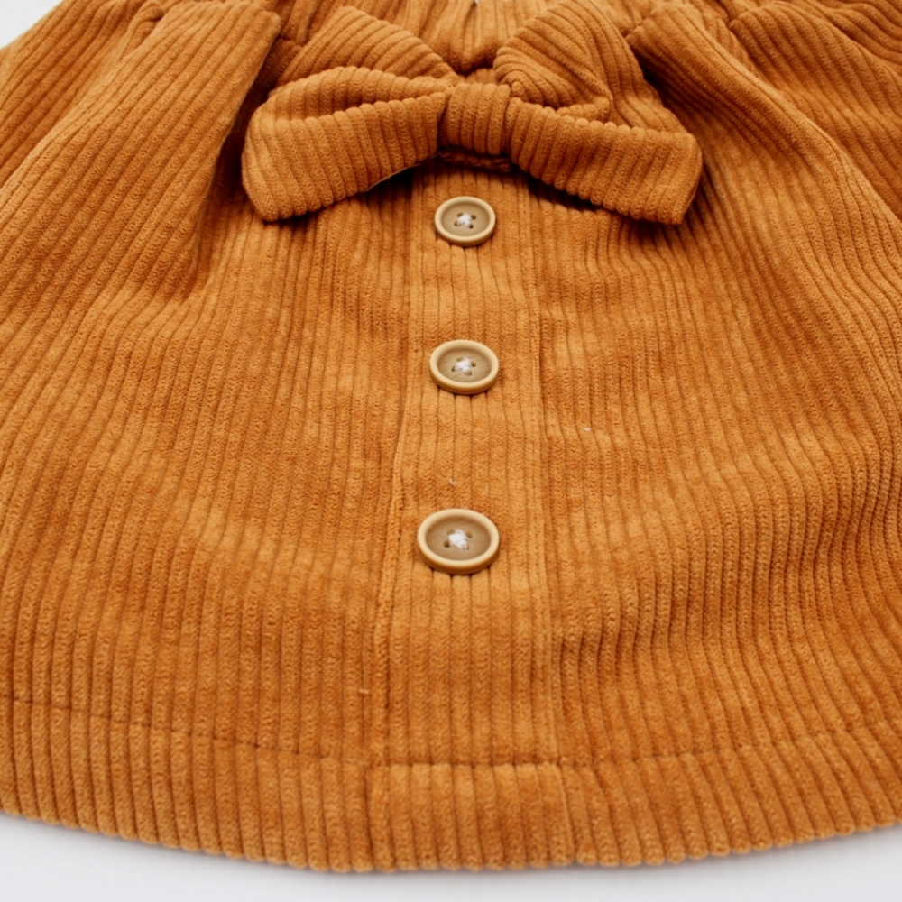 NWT Girls Corduroy Skirt with Bow – Size 18-24 Months - Picture 2 of 3